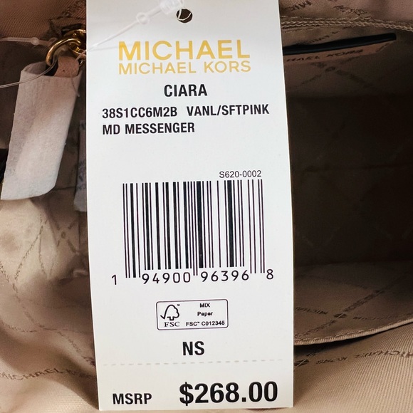 Michael Kors Ciara Medium Messenger Satchel - Picture 7 of 12